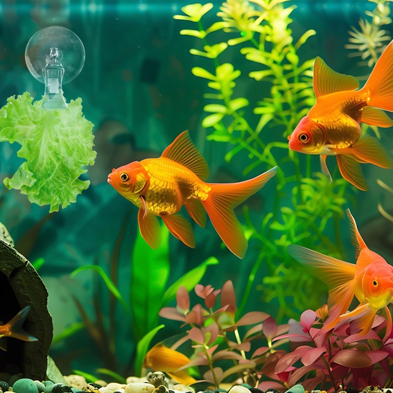 6 Pack Aquarium Suction Cups with Clips - Fish Tank