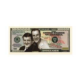 American Art Classics Pack of 5 - Abbott and Costello Million Dollar Bill