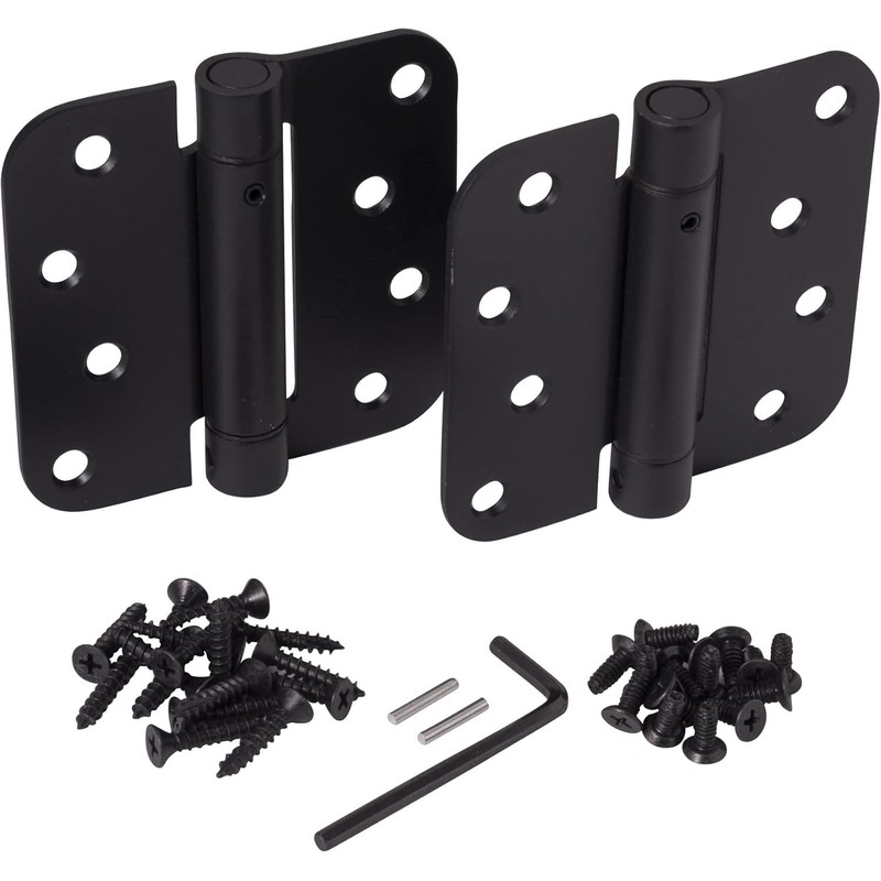 Hinge Outlet Spring Hinges - 4 Inch, Self Closing Adjustable