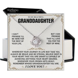 To My Granddaughter Necklace, Granddaughter Necklace, Granddaughter Gifts From Grandma Grandmother Or Grandpa Grandfather, Necklace For Granddaughter, Grandma Granddaughter Necklace, Granddaughter Gifts, Gifts For Granddaughter Birthday, Graduation