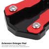 Motorcycle Extension Enlarger Pad CNC Aluminium Alloy Replacement for CRF300