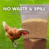 6 Pack DIY Chicken Feeder Kit, No Waste Poultry Feeder
