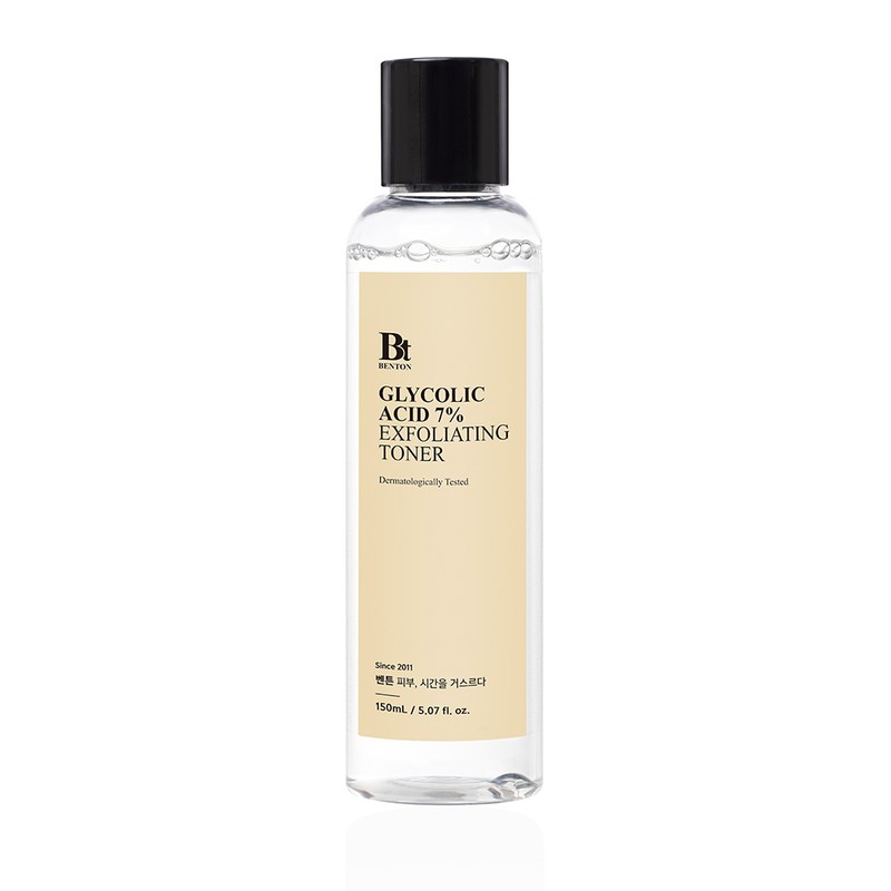 Benton Glycolic Acid 7% Facial Exfoliator 150mL Face Sebum Dissolving