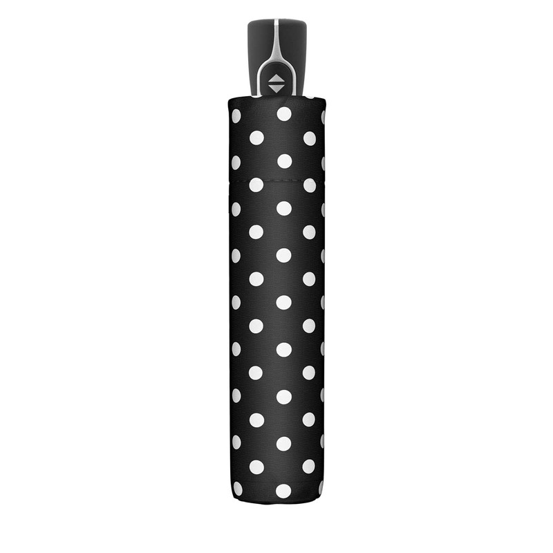 Doppler Fiber Magic Black & White Automatic Umbrella Duomatic Umbrella