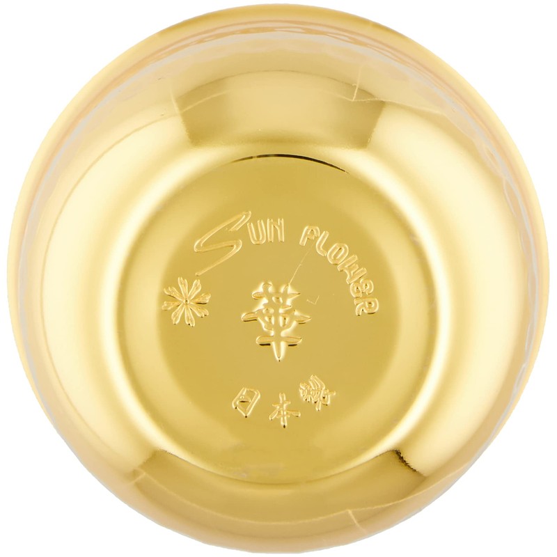 Hana Guinomi 3966 Hammered Gold Plated 3.4 fl oz (90