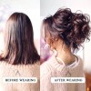 Portega Dona Para Cabello Tipo Peluca Rizado Sintético Para Mujer