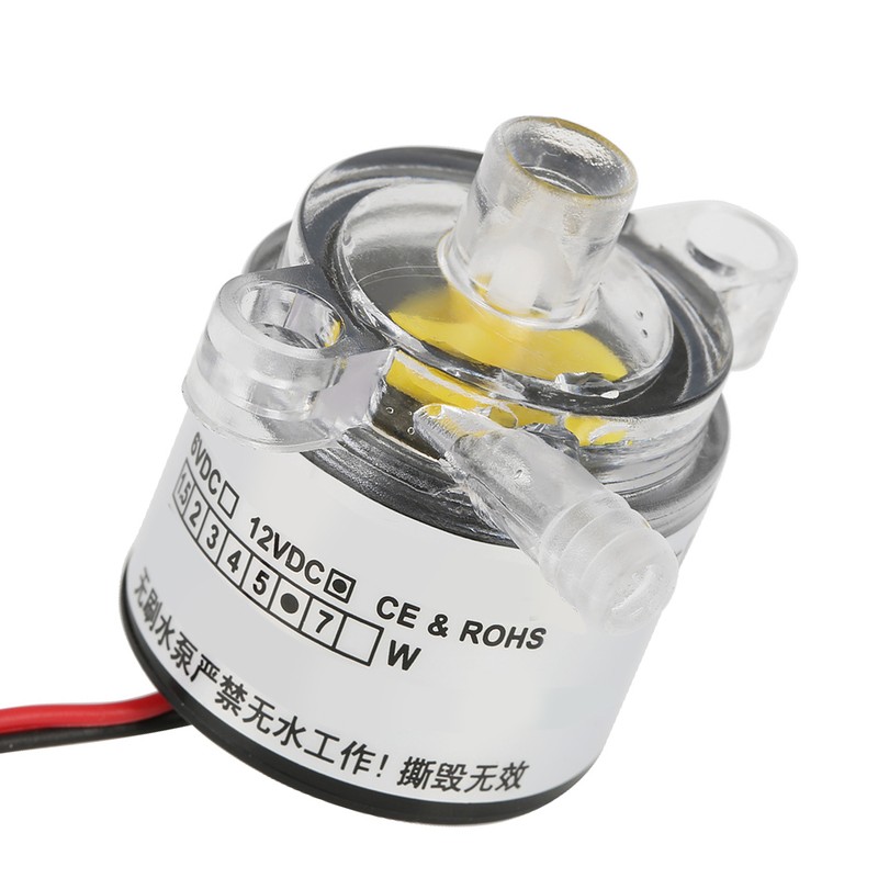 1pc Mini 12V DC 6W Food Grade Submersible Brushless Water