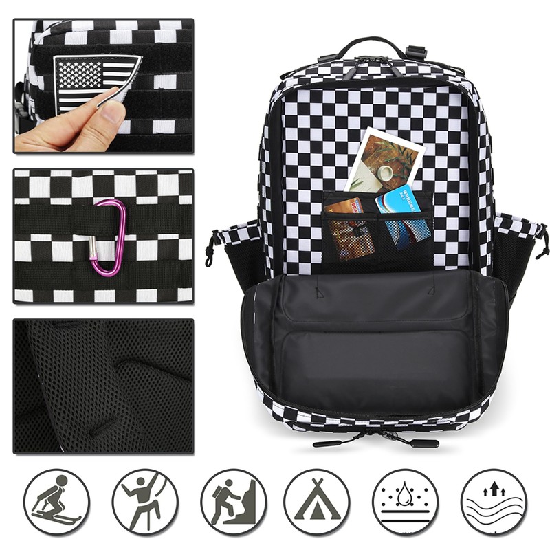 Lovelinks21 45L Tactical Assault Backpack 3 day assault pack with