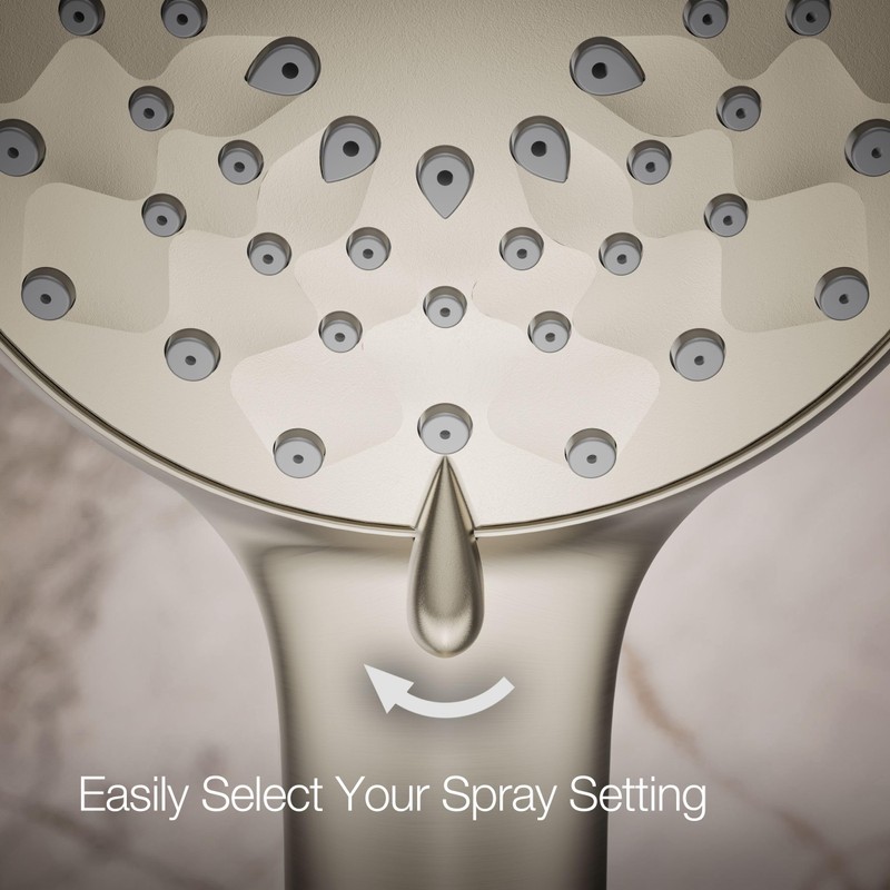 Kohler 72420-G-BN Awaken® B90 Three-function handshower, 1.75 gpm, Vibrant Brushed