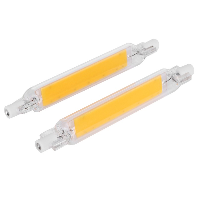 2Pcs R7S Light Bulb COB 15W Double Ended Light Source