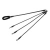 Dog Leash 360° Rotation Reflective Dog Walking Leash with Foam