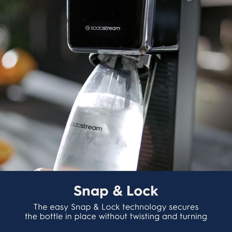 SodaStream Art Sparkling Water Maker (Red) with CO2 and Two