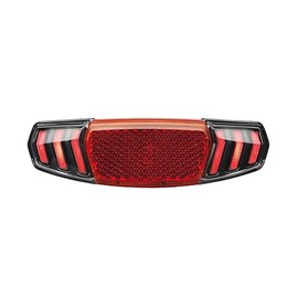 busch+müller Unisex - Adult Rear Light Dart E Bikes, Red, 50-80 mm