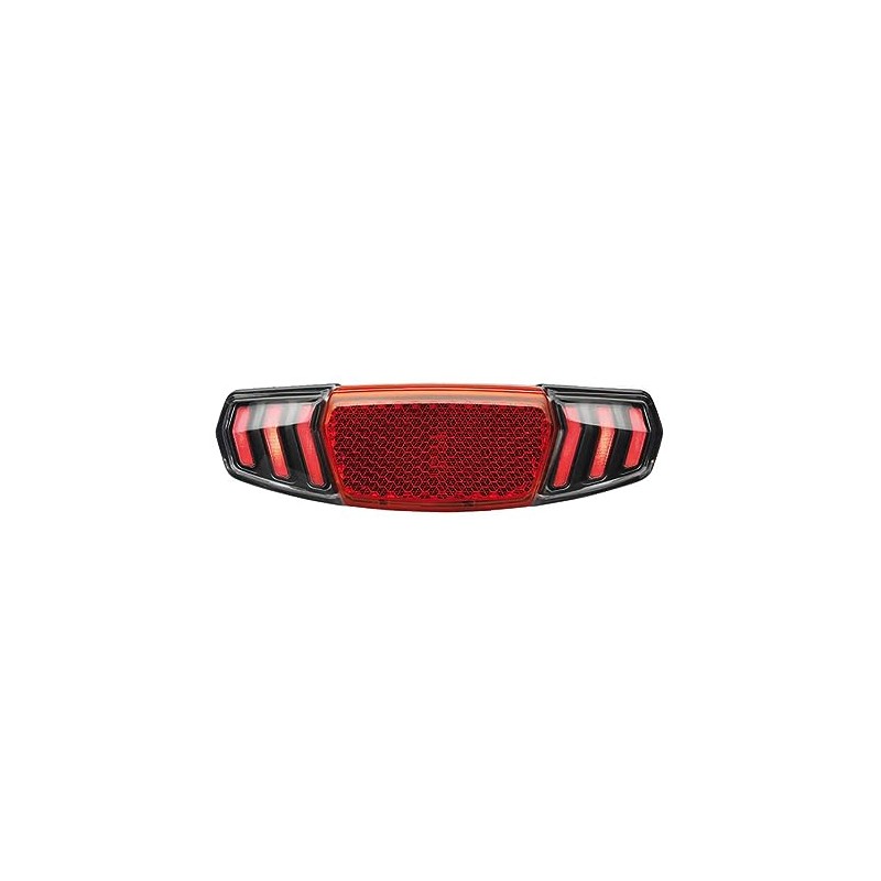 busch+müller Unisex - Adult Rear Light Dart E Bikes, Red,