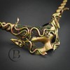 Medusa Costume Headdress Masquerade Mask Cosplay Horns Headpiece Antlers Raven