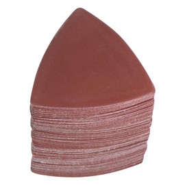 QUARKZMAN 100Stk Dreieckig Haken und Schleife Schleifpapiere 1000 Grits 3-1/8" Aluminiumoxid Schleifen Polster Random Orbital Maus Detail Sandpapier Oszillierende Mehrfach Werkzeug Blätter