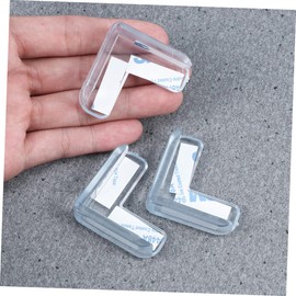 TOYANDONA 20pcs Kid Furniture Glass Table Protector Desk Protector Corner Guard Plate Soft Rubber