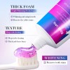 SADOER 100g Natural White Purple Toothpaste Intensive Whitening Toothpaste Fresh