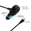 YINGAYOU Cavo da USB C Accendisigari per Auto 20W 40W