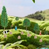 Jortmrd Pack of 38 Model Building Trees, Miniature Model Trees,