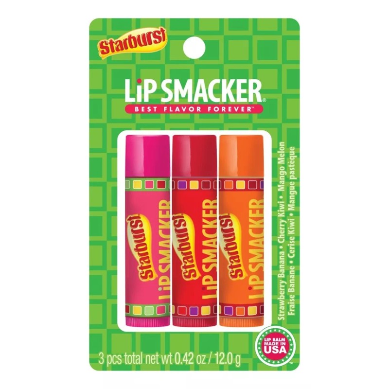 Lip Smacker Kit Bálsamos Lip Smacker 3 Tríos