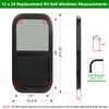 RV Camper Windows,RV Windows for Cargo Trailer Utility Travel Trailer