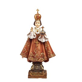 Articoli religiosi by Paben Statue Jesus Prager Kind aus Harz 22 cm