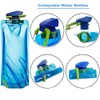 700 ml Foldable Water Bottles, Reusable Drinking Bottle, Foldable Drinking