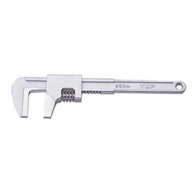 Top Industry (TOP) Motor Wrench Faucet Wrench Opening 0 - 70 mm Main Unit, Jaw, Non-Heat Treatment, Plated, Soft Nut, Water and Gas Piping Work MW-280, Tsubamesanjo, Made in Japan *Sealed Packaging