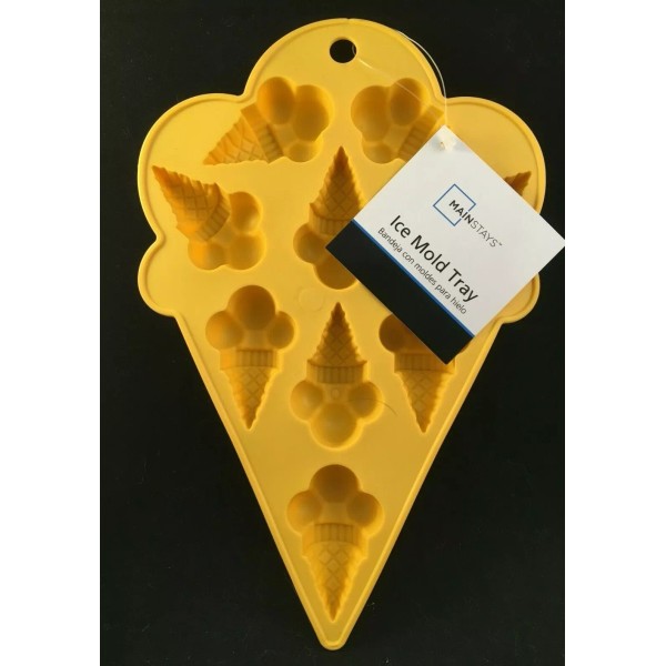 Mainstays Ice Cream Cone Novelty Ice Cube - Ice Mold
