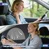 2PCS Car Window Shade, Highly Elastic Cars Windows Scree, for