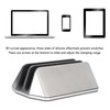 Dual Laptop Stand Vertical 3D Curved Appearance Aluminum Alloy Adjustable