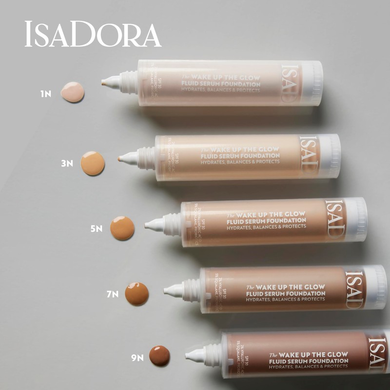 The Wake Up the Glow Fluid Serum Foundation (1N, 30