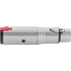 Pronomic AD-JFXF Adaptor - Balanced 6.3 mm Jack Socket to