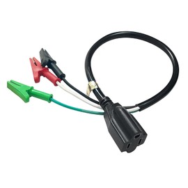 HVAC Tools Kit Accessory for Circuit Breaker Finder Vacuum Pump, Ac Guages Clearance and Equipment, Heavy Adaptor Cord Compatible with Yellow Jacket 69522, 69411,RT310,RT250,RT310,ET300,ET310, 1Pack