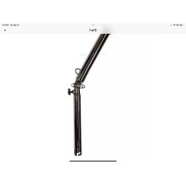 Frank Marine Outrigger Rod Holder Fully Adjustable Trolling Fits Both 30 & 90 Degree Holders