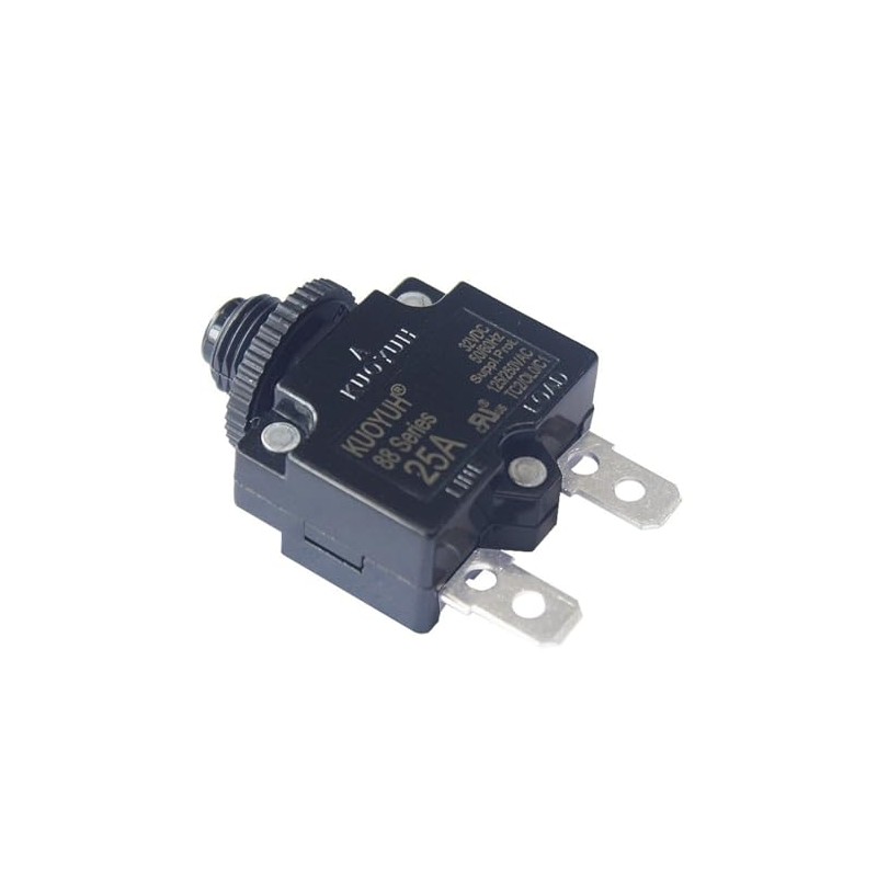Circuit Breaker Thermal Overload 88 Series 25A 32V DC 125/250VAC