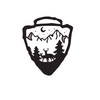 Custom Arrowhead Wilderness Vinyl Decal - Hiking Bumper Sticker, for