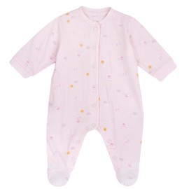 Chicco, Tutina Neonata, Tutina in Morbido e Leggero Cotone, con Comoda Apertura Frontale ed Entrogamba, Ideale per Primavera e Autunno, Designed in Italy, Abbigliamento Neonata 0-24 Mesi