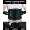 Cilnos Back Support Belt for Men and Women, Breathable Back