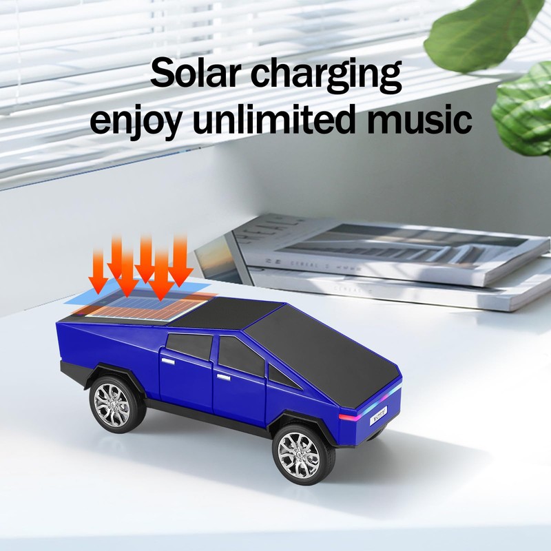 WS-699 Solar Bluetooth Replica Speaker – Future Pickup Truck Design,