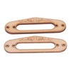 2PCS Pickup Mounting Ring Natural Maple Hard Decorative Single Coil