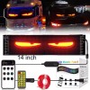 OPRAH 14'' Devil Eyes Light For Car LED Display Screen