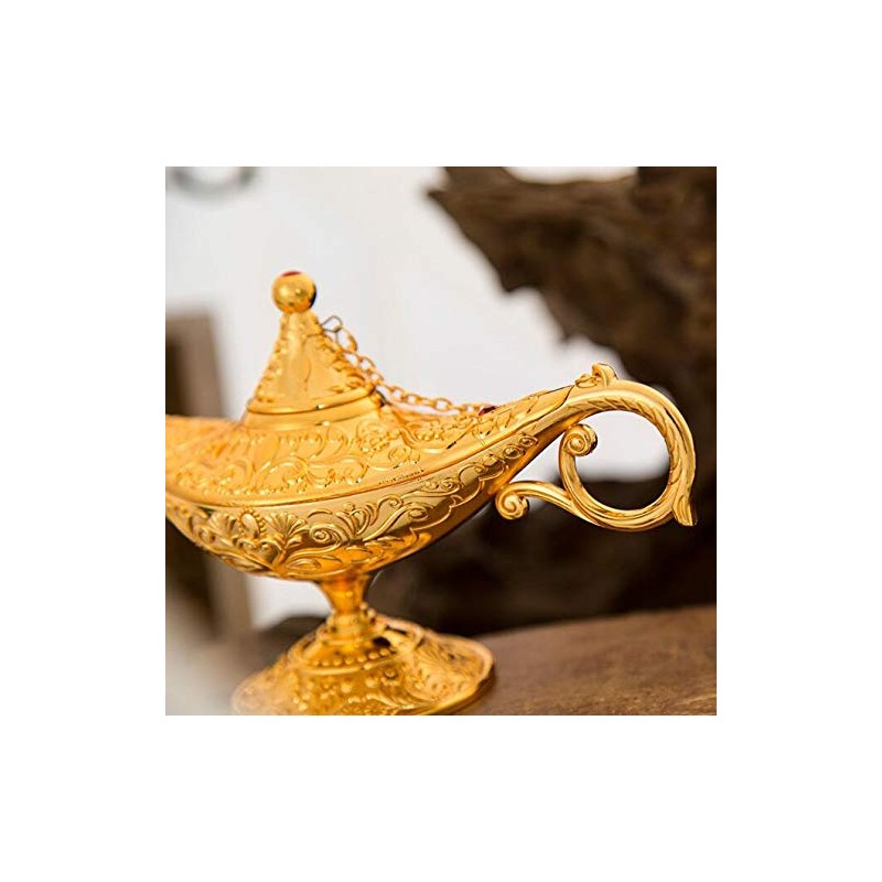 VOANZO Magic Aladdin, Retro Metal Fairy Tale Aladdin Magic Genie