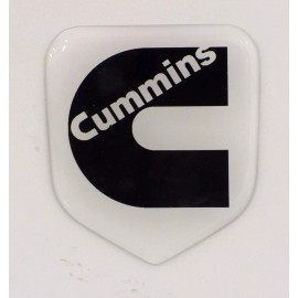 N/A GRILLE EMBLEM fits RAM DIESEL 1994-2002  White/Black