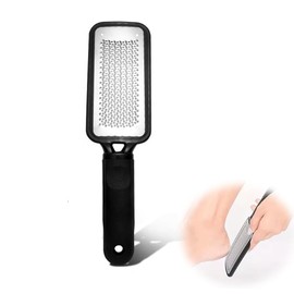 ZJYCLY Heel Exfoliation, Heel File, Foot Soles, Exfoliation, Heel Shaving, Exfoliating Remover, Heel Cutter, Foot File, Micro Cutter, For Wet & Dry Feet, Heel Cleaning, Black, Foot File