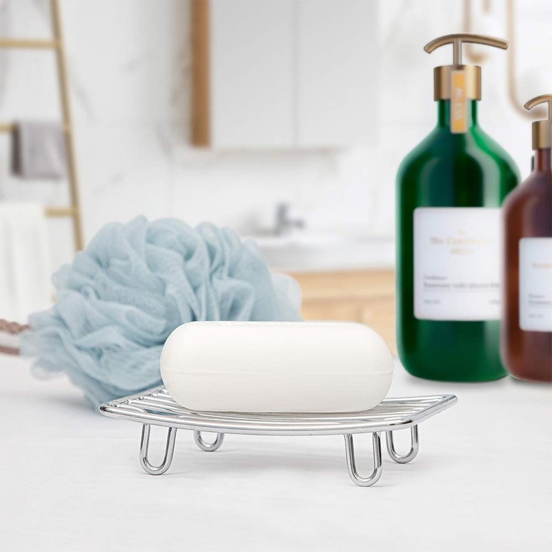 GUUKAR Bar Soap Dish Holder for Shower Bathroom Stainless Steel
