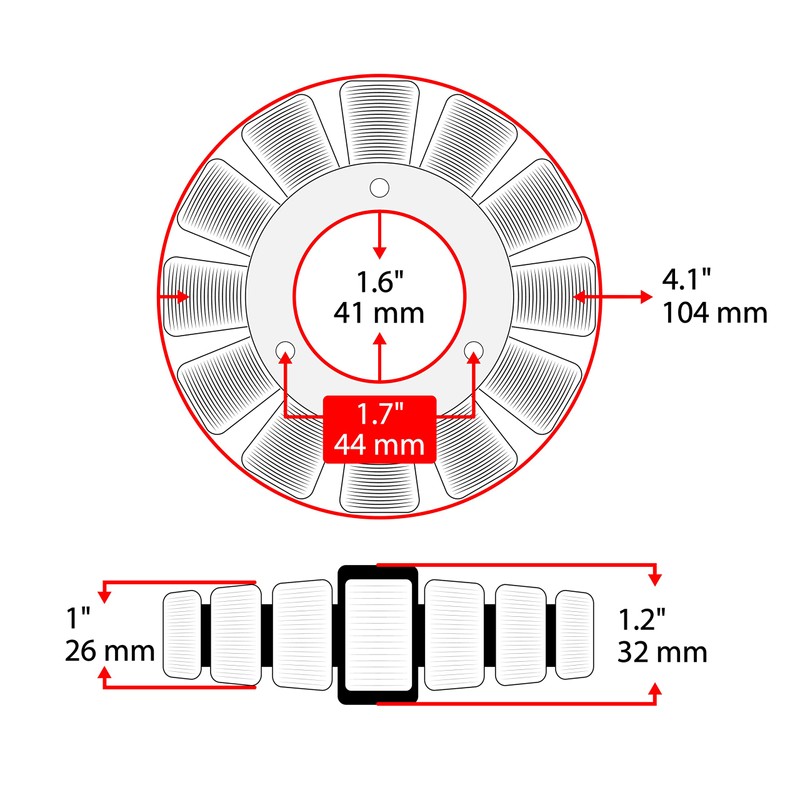 Caltric Stator and Regulator Rectifier Compatible With Polaris Magnum 425