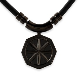BANDEL Healthcare Necklace Earth Octagon バンデル ヘルスケア ネックレス アース オクタゴン 磁気ネックレス 限定販売 (52cm, オールブラック)