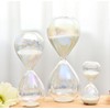 Falytemow Hourglass Sand Timer Glass Sand Timer Egg Hourglass for